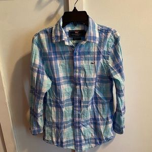 Vineyard Vines boys dress shirt size medium